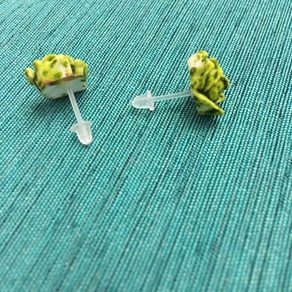 (K1) Flower Earrings - Picture 6 of 7